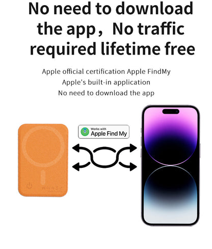 MagSafe Cardholder with INBUILT Apple Find My – Secure Card Storage & Tracking