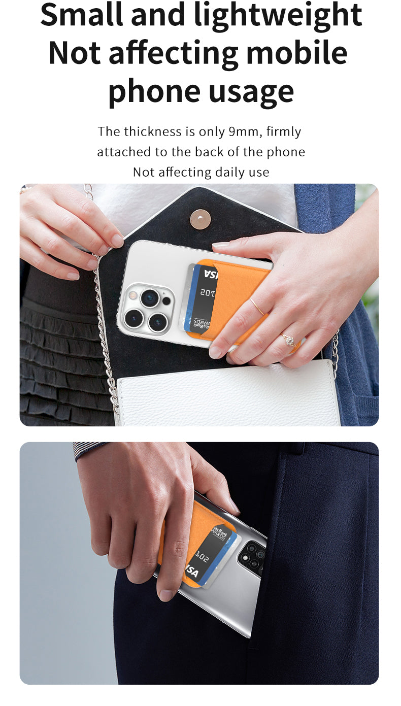 MagSafe Cardholder with INBUILT Apple Find My – Secure Card Storage & Tracking