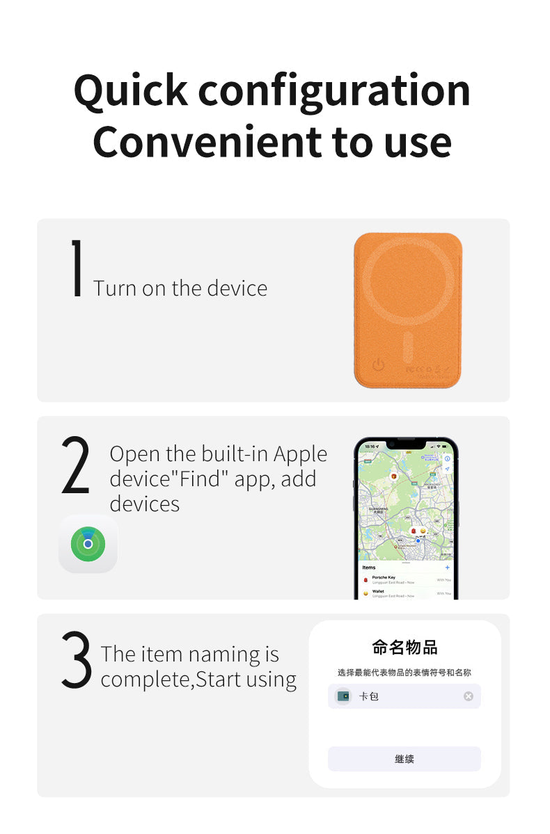 MagSafe Cardholder with INBUILT Apple Find My – Secure Card Storage & Tracking