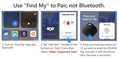 Item Finder airTag (apple MFI certified) (ios only)