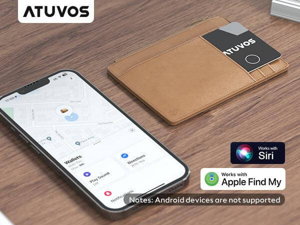 Wallet tracker Card (apple MFI certified) (ios only)