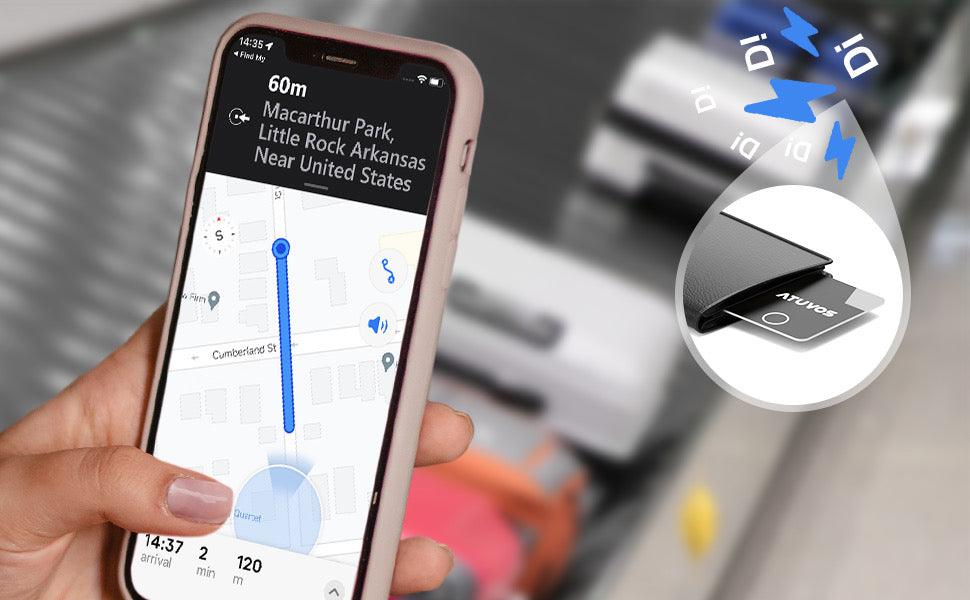 Wallet tracker Card (apple MFI certified) (ios only)