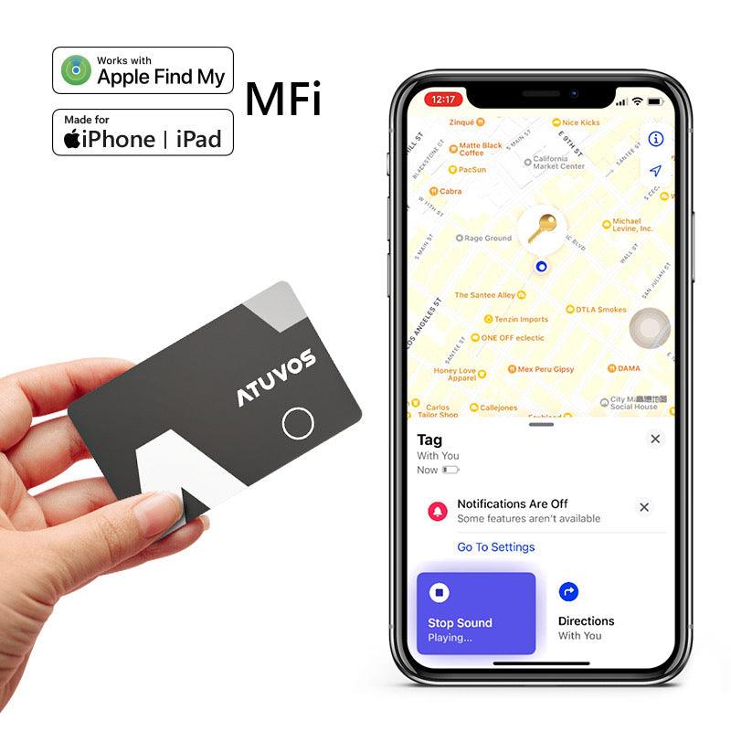 Wallet tracker Card (apple MFI certified) (ios only)