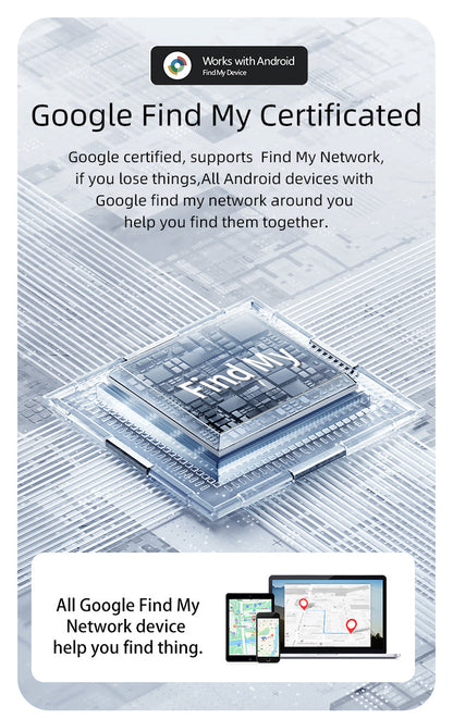 Android item finder tag (Google certified)