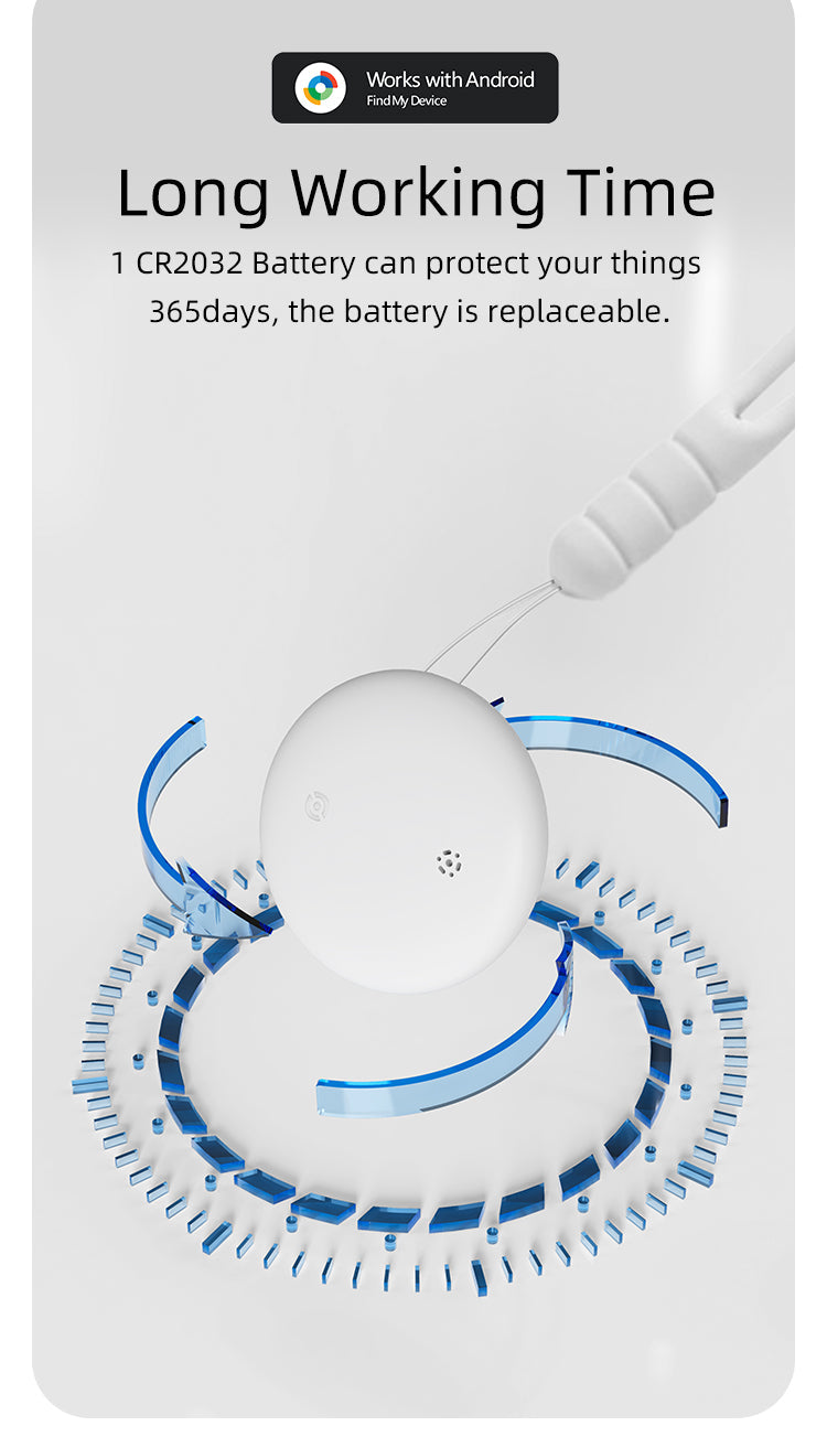 Android item finder tag (Google certified)