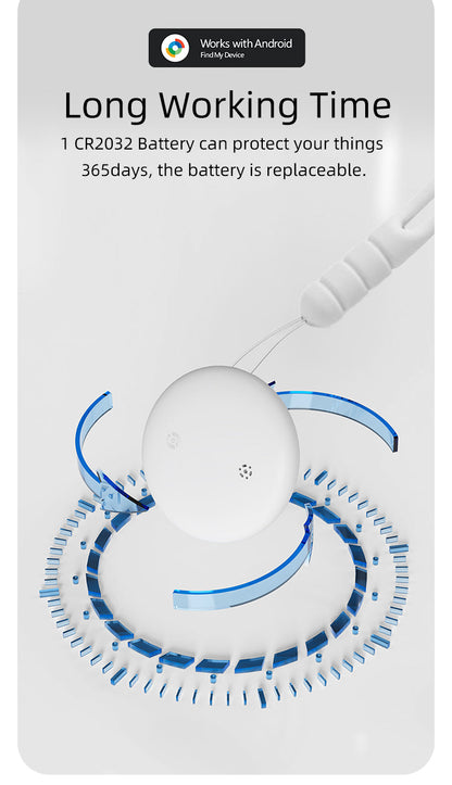 Android item finder tag (Google certified)