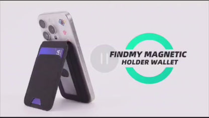 Magsafe flip Wallet with INBUILT Apple Find My – Secure Card Storage & Tracking