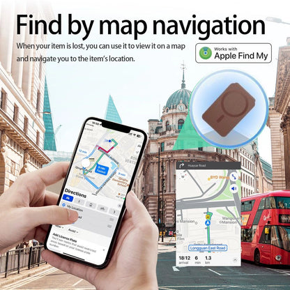 Magsafe flip Wallet with INBUILT Apple Find My – Secure Card Storage & Tracking