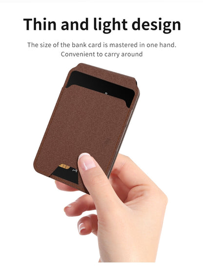 Magsafe flip Wallet with INBUILT Apple Find My – Secure Card Storage & Tracking