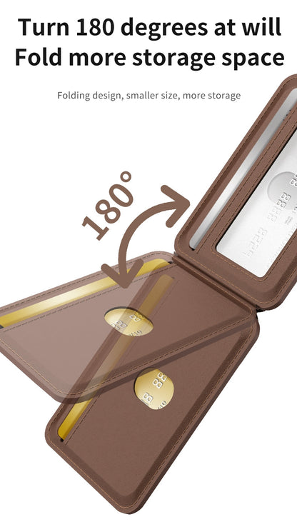 Magsafe flip Wallet with INBUILT Apple Find My – Secure Card Storage & Tracking