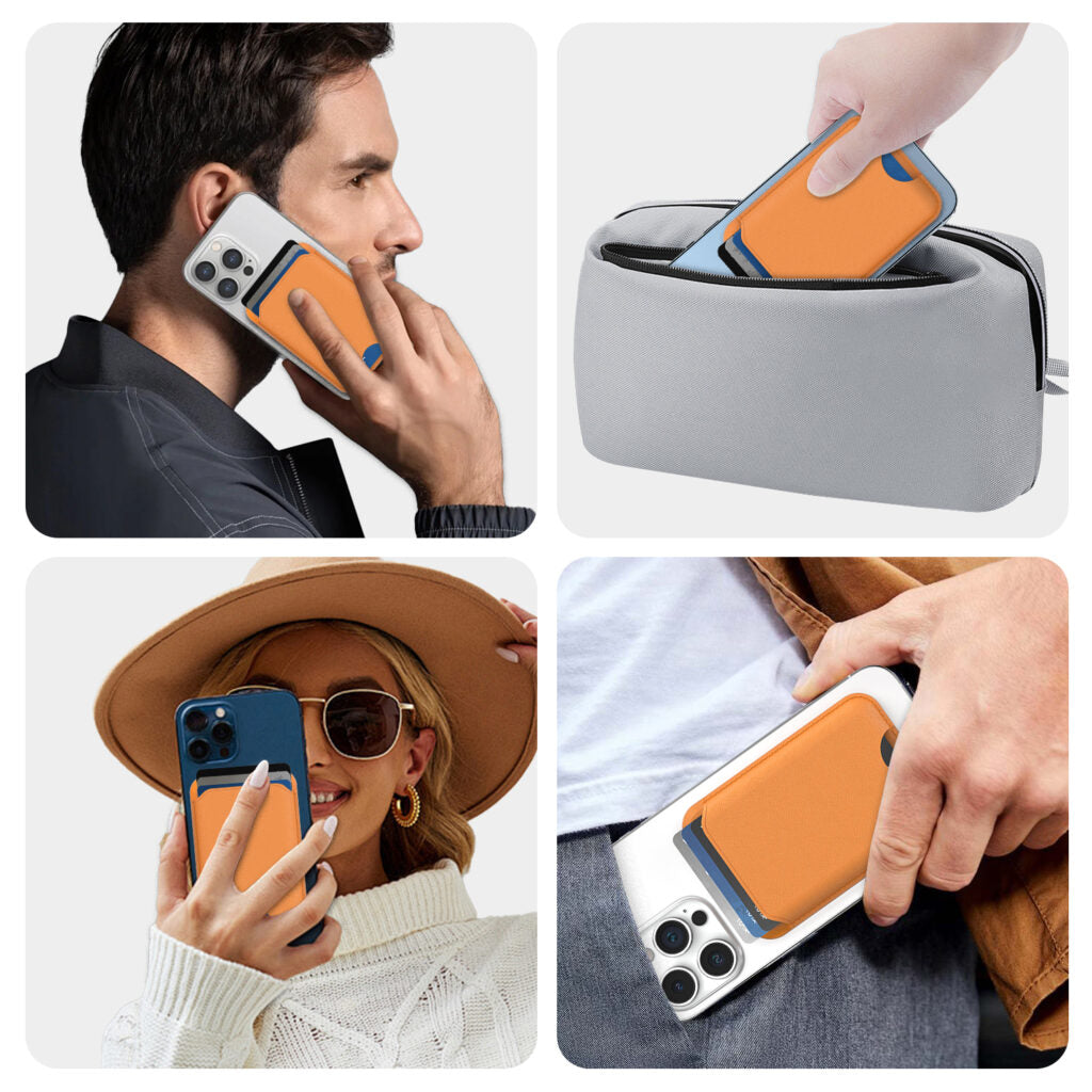MagSafe Cardholder with INBUILT Apple Find My – Secure Card Storage & Tracking