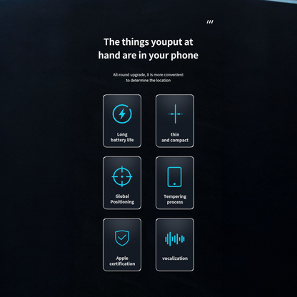 Slim AirCard item finder (apple MFI certified) (iOS only)