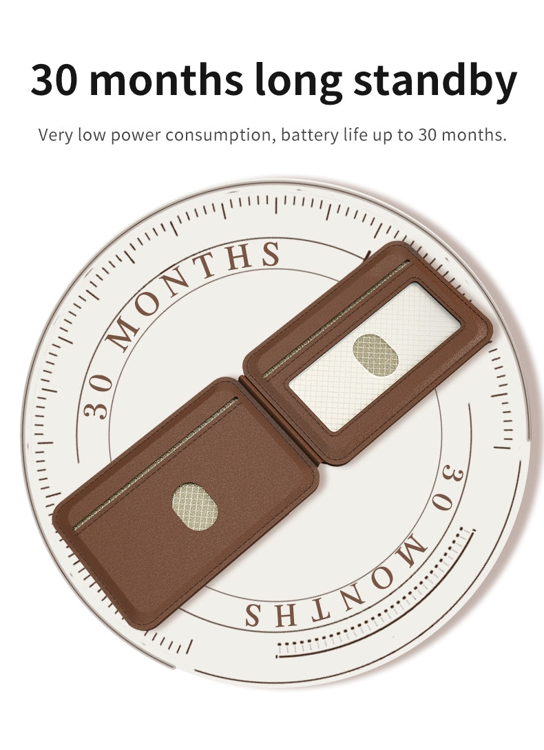 Magsafe flip Wallet with INBUILT Apple Find My – Secure Card Storage & Tracking