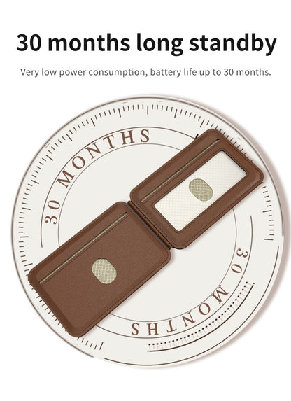 Magsafe flip Wallet with INBUILT Apple Find My – Secure Card Storage & Tracking