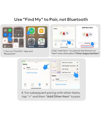 Slim AirCard item finder (apple MFI certified) (iOS only)