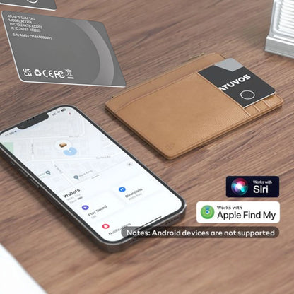 Wallet tracker Card (apple MFI certified) (ios only)